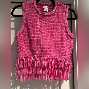 Club Monaco Pink Knit Top